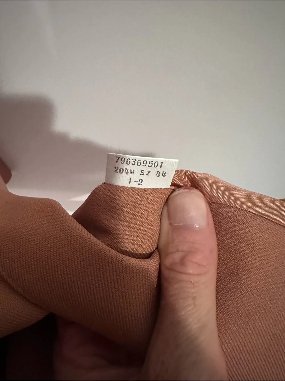 Vintage 1982 Levi’s Panatela Action Blazer Jacket in Dusty Rose. Large. Unisex.